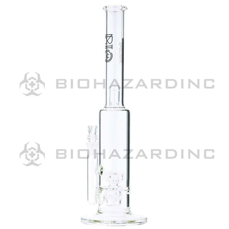 Bio Glass Glass Bong BIO x PURE DynamiX Perc Stemless Straight Bong - Black