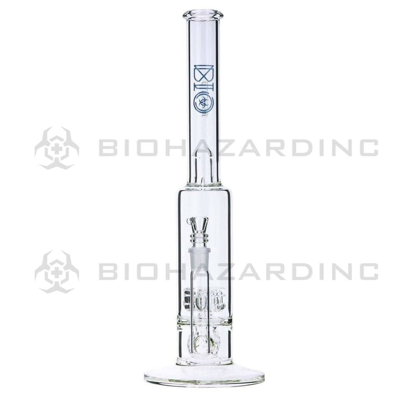 Bio Glass Glass Bong BIO x PURE DynamiX Perc Stemless Straight Bong - Blue