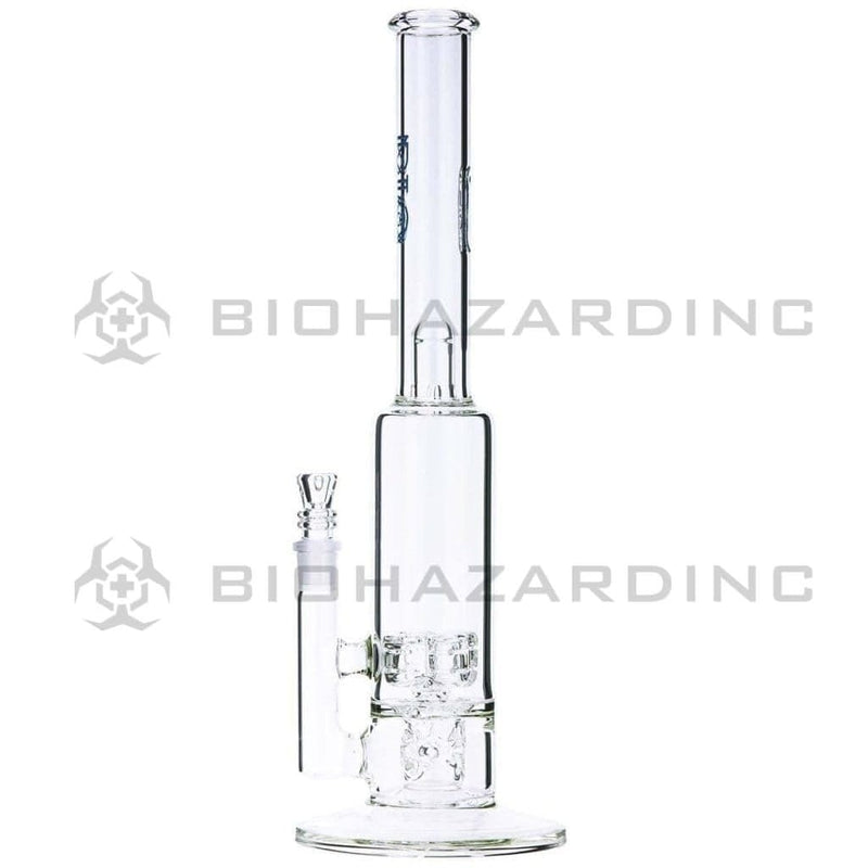 Bio Glass Glass Bong BIO x PURE DynamiX Perc Stemless Straight Bong - Blue