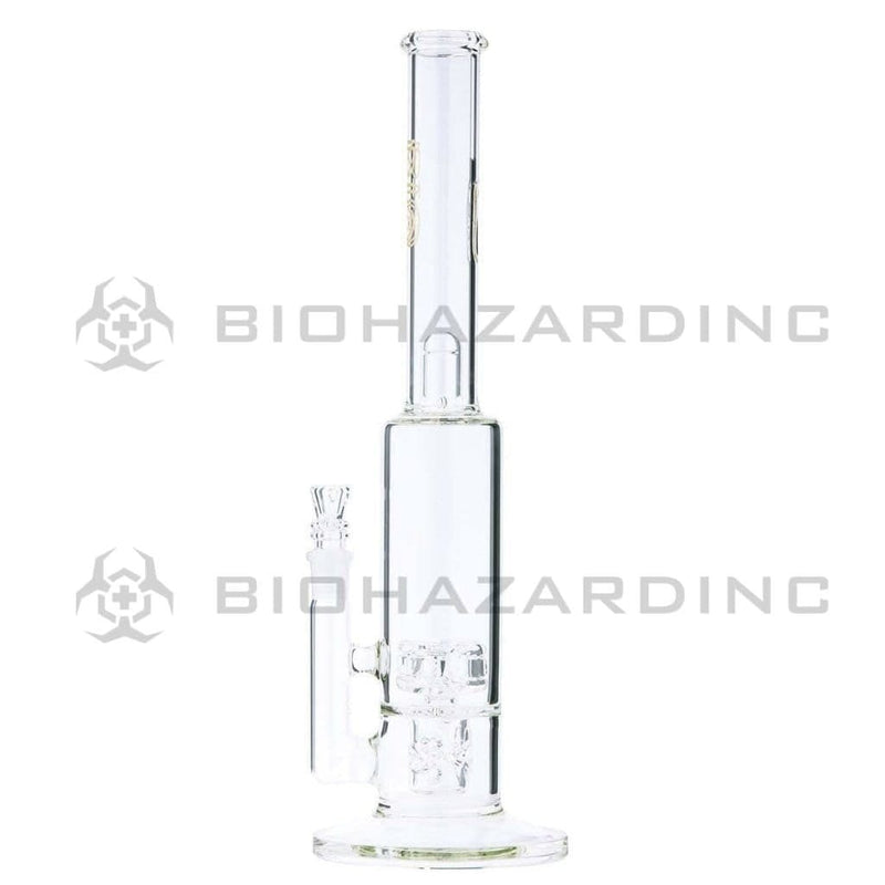 Bio Glass Glass Bong BIO x PURE DynamiX Perc Stemless Straight Bong - Gold