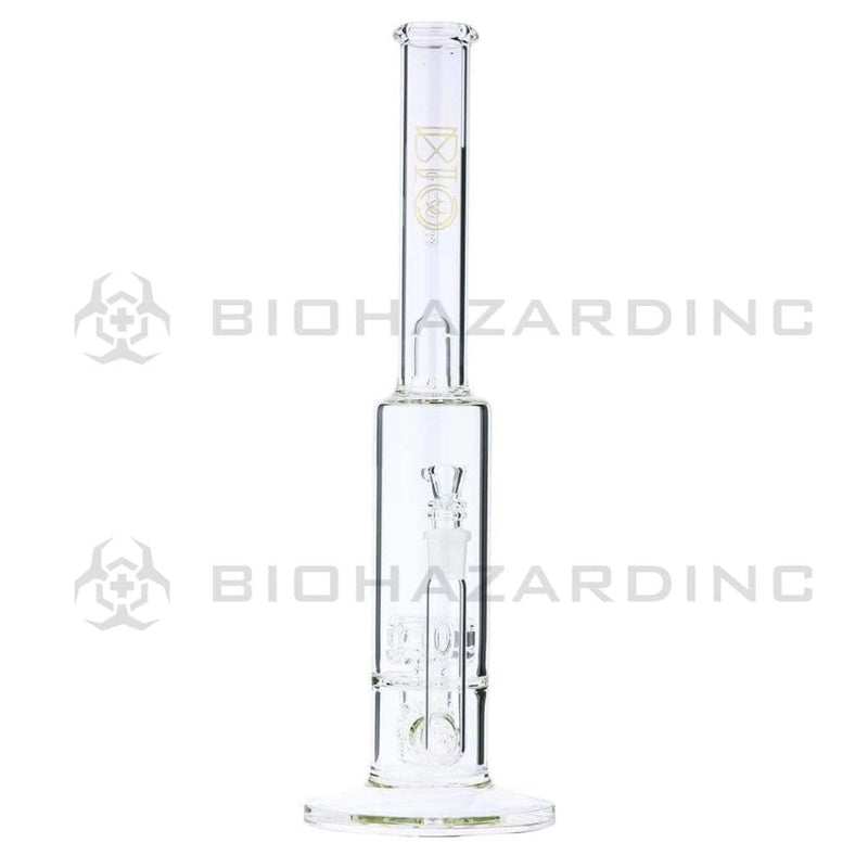 Bio Glass Glass Bong BIO x PURE DynamiX Perc Stemless Straight Bong - Gold