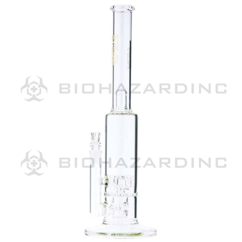 Bio Glass Glass Bong BIO x PURE DynamiX Perc Stemless Straight Bong - Gold