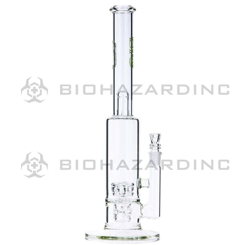 Bio Glass Glass Bong BIO x PURE DynamiX Perc Stemless Straight Bong - Green