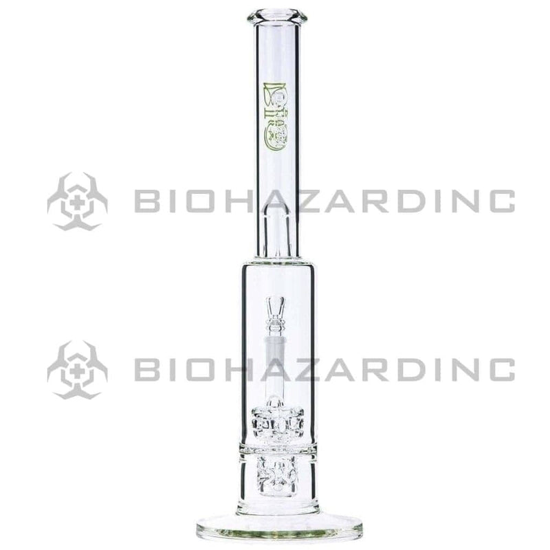 Bio Glass Glass Bong BIO x PURE DynamiX Perc Stemless Straight Bong - Green