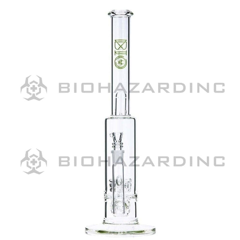 Bio Glass Glass Bong BIO x PURE DynamiX Perc Stemless Straight Bong - Green