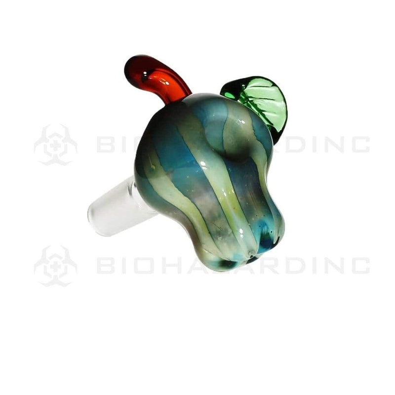 Biohazard Inc 14mm Bowl 14mm Apple Bowl - Green