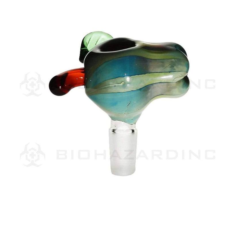 Biohazard Inc 14mm Bowl 14mm Apple Bowl - Green