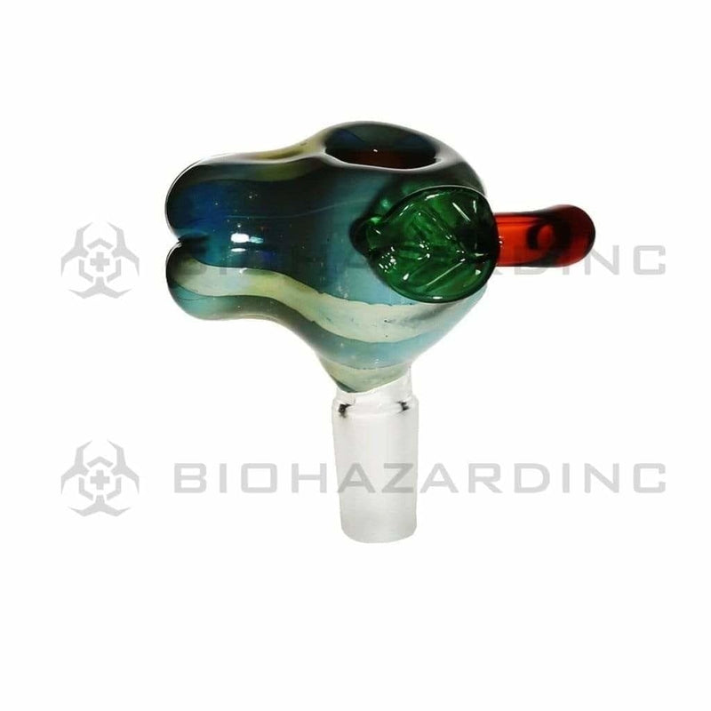 Biohazard Inc 14mm Bowl 14mm Apple Bowl - Green