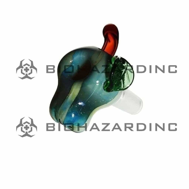 Biohazard Inc 14mm Bowl 14mm Apple Bowl - Green