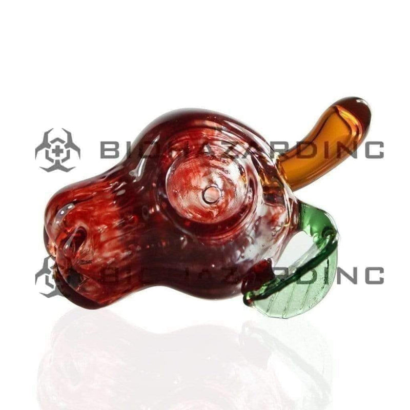 Biohazard Inc 14mm Bowl 14mm Apple Bowl - Red