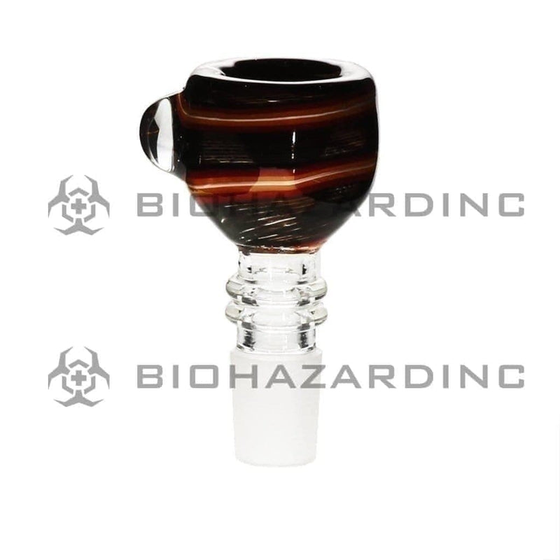 Biohazard Inc 19mm Bowl 19mm Hexagon Bowl - Red Fire