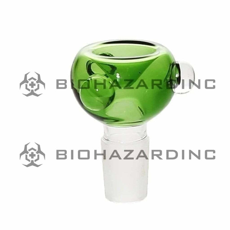 Biohazard Inc 19mm Bowl Green Marble Bowl 19mm