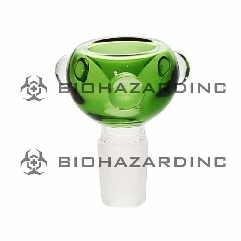 Biohazard Inc 19mm Bowl Green Marble Bowl 19mm