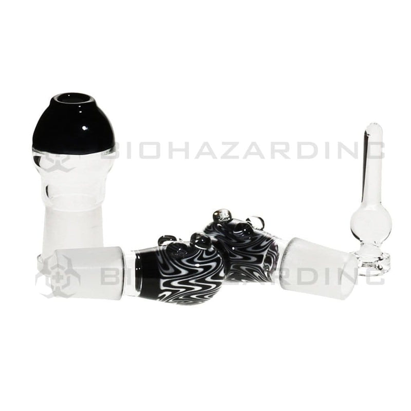 Biohazard Inc 19mm Dome Reversal Bent Oil Dome - 19mm Male