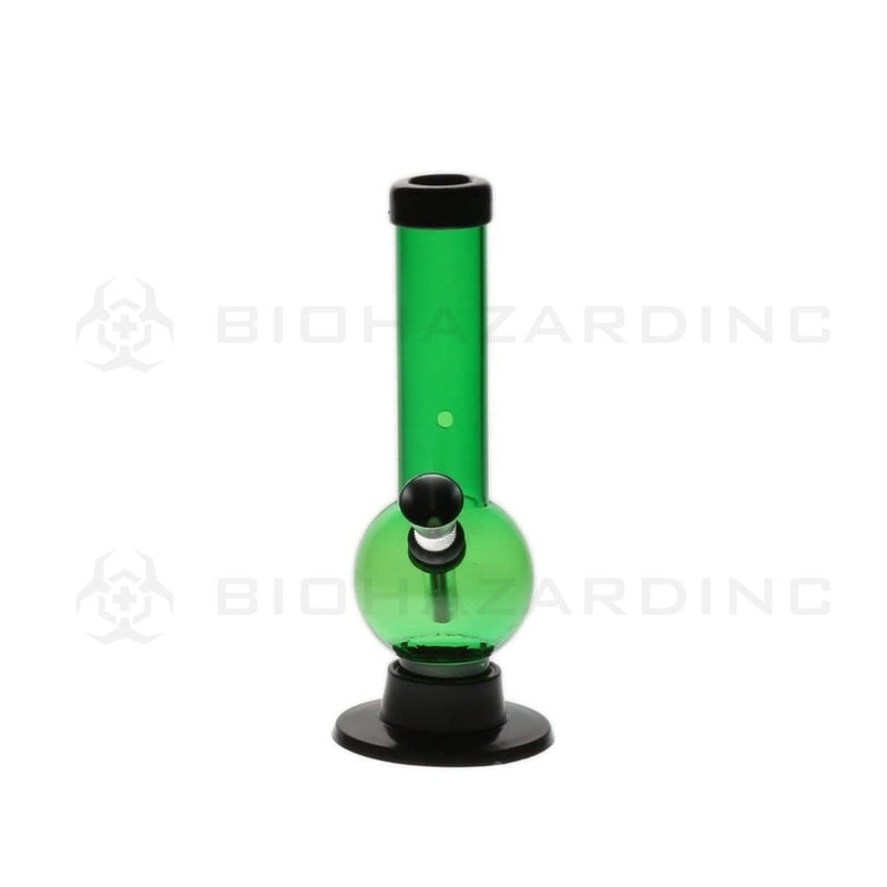 Biohazard Inc Acrylic Bong Acrylic Water Pipe 1"x6"