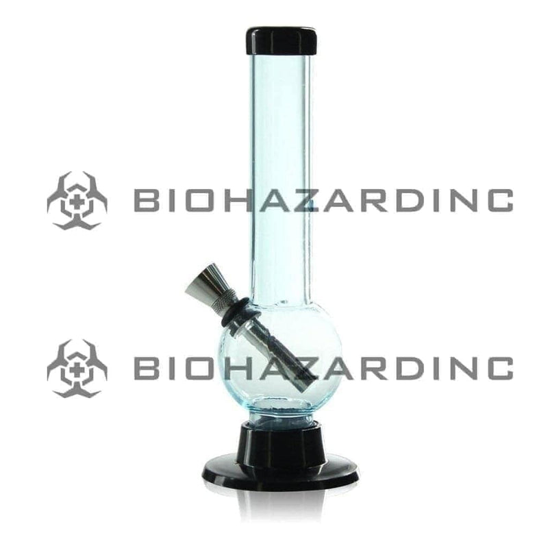 Biohazard Inc Acrylic Bong Acrylic Water Pipe 1"x6"