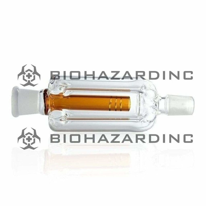 Biohazard Inc Ash Catcher Four Handle Ash Catcher - Amber 19mm/19mm