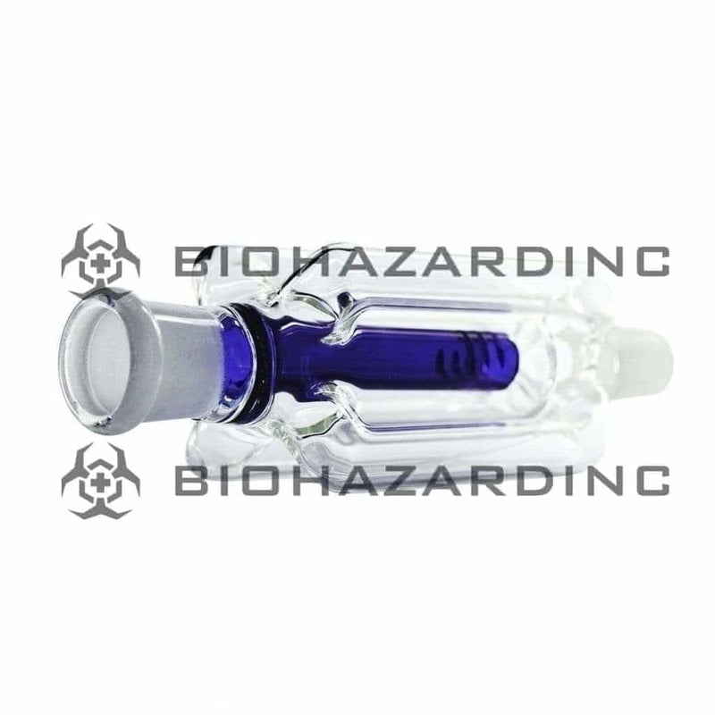 Biohazard Inc Ash Catcher Four Handle Ash Catcher - Blue 19mm/19mm