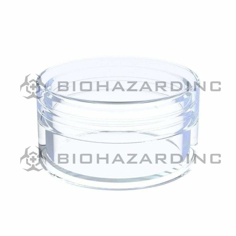 Biohazard Inc Concentrate Container Plastic Screw Top Concentrate Containers 5ML - 1000 Count