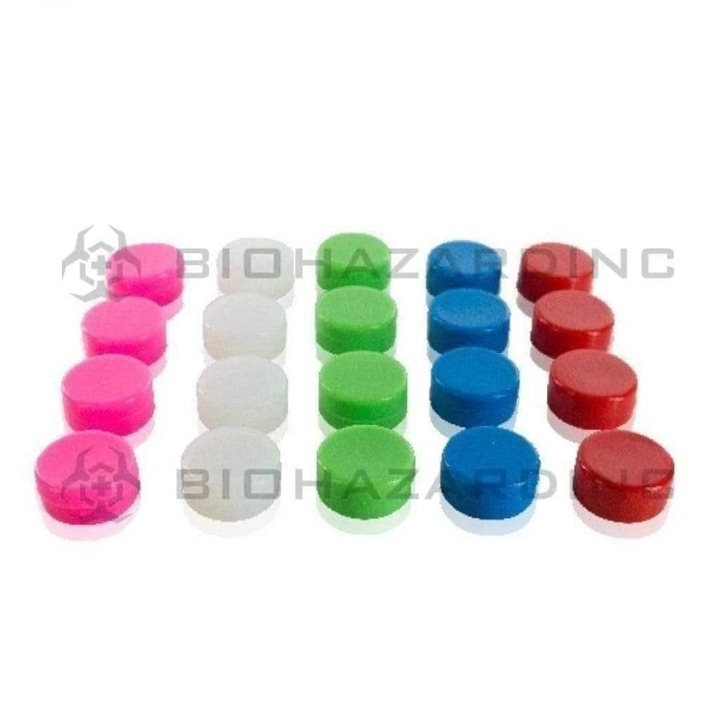 Biohazard Inc Concentrate Container Silicone Concentrate Containers Assorted Colors 5ML - 1,000 Count