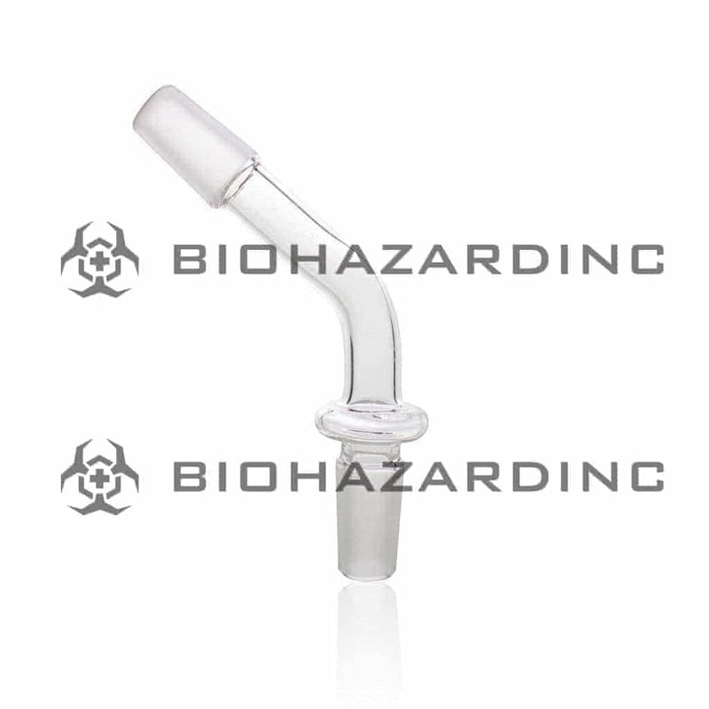 Biohazard Inc Glass Bong Adapter Adapter - Curved 19mm/14mm Male