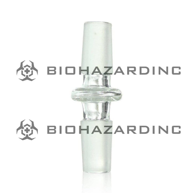 Biohazard Inc Glass Bong Adapter Adapter - Straight 14mm/14mm Male