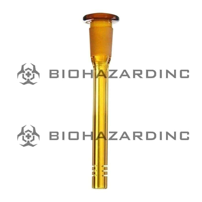 Biohazard Inc Glass Downstem Downstem 19mm/14mm 4" Amber