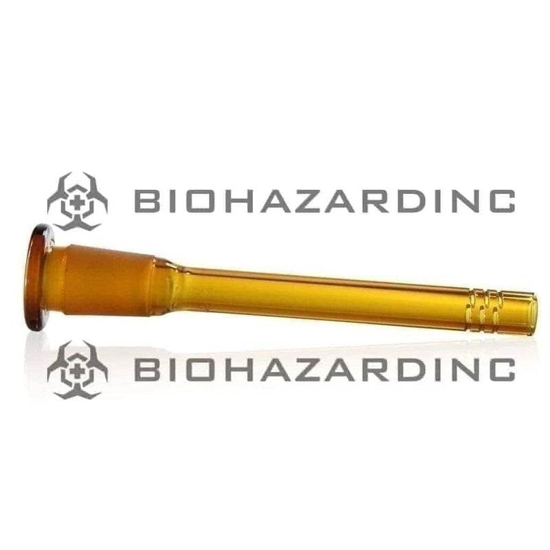 Biohazard Inc Glass Downstem Downstem 19mm/14mm 4" Amber