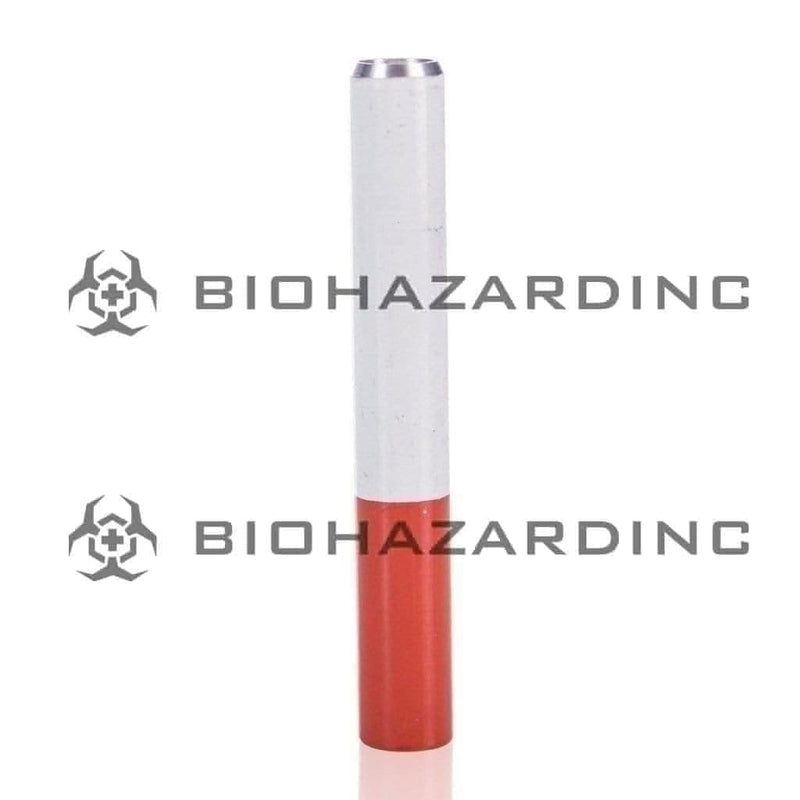 Biohazard Inc Metal Hand Pipe 2 1/2" Metal Cigarette Pipe - 100 Count