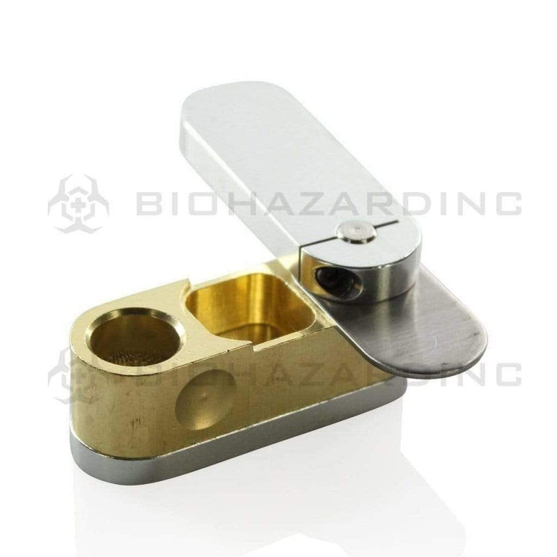 Biohazard Inc Metal Hand Pipe 2 1/2" Metal Monkey Pipe