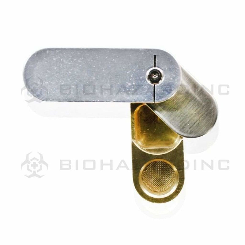 Biohazard Inc Metal Hand Pipe 2 1/2" Metal Monkey Pipe