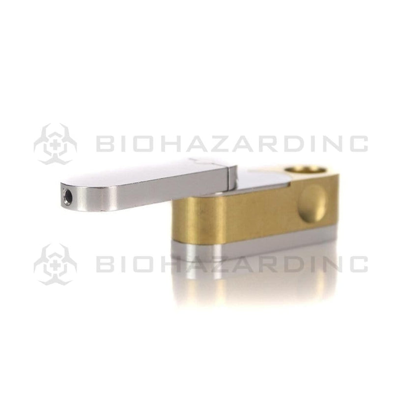 Biohazard Inc Metal Hand Pipe 2 1/2" Metal Monkey Pipe