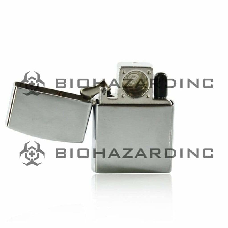 Biohazard Inc Metal Hand Pipe 2" Metal Lighter Pipe