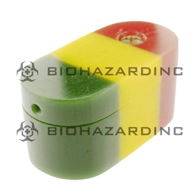 Biohazard Inc Metal Hand Pipe 2" Monkey Metal / Acrylic Pipe - Assorted