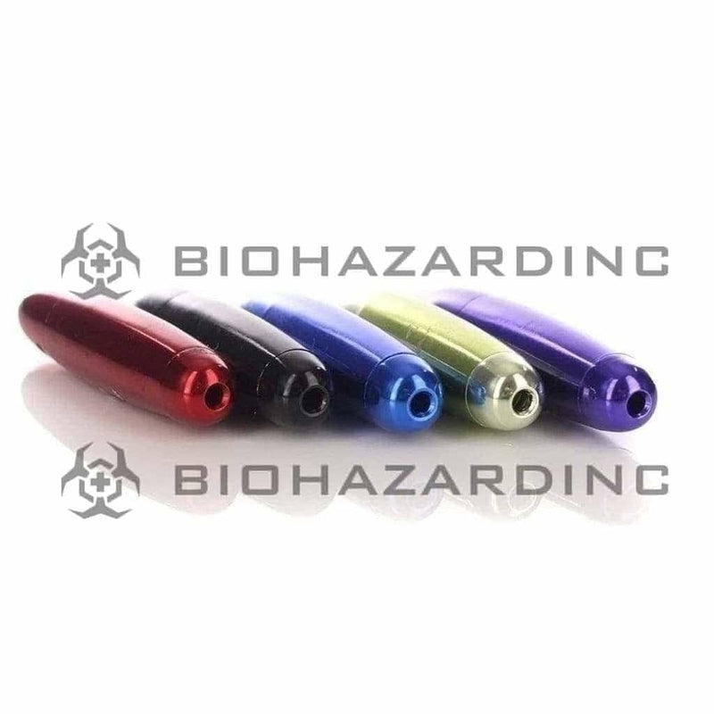 Biohazard Inc Metal Hand Pipe 3 1/2" Cooler Metal Pipe - Assorted