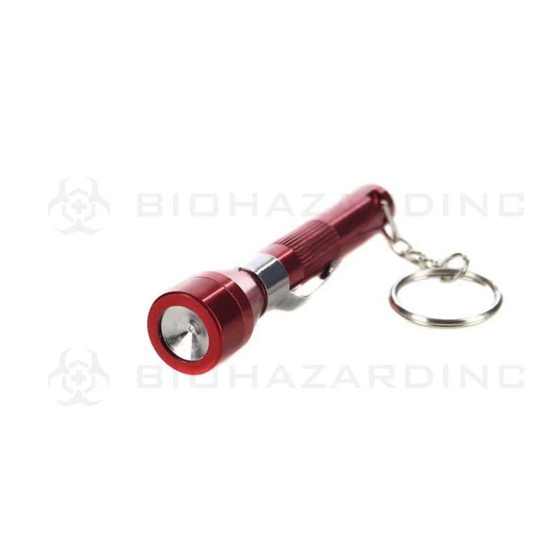 Biohazard Inc Metal Hand Pipe 3 1/2" Metal Flashlight Pipe Assorted