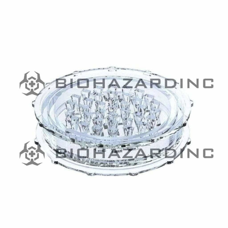 Biohazard Inc Plastic Grinder 2pc Plastic Grinder - 3" 100 Count