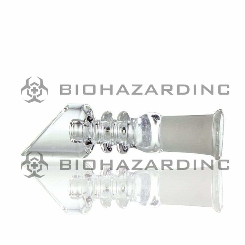 Biohazard Inc Quartz Nail Quartz Angle Cut Domeless Nail - 10mm Female