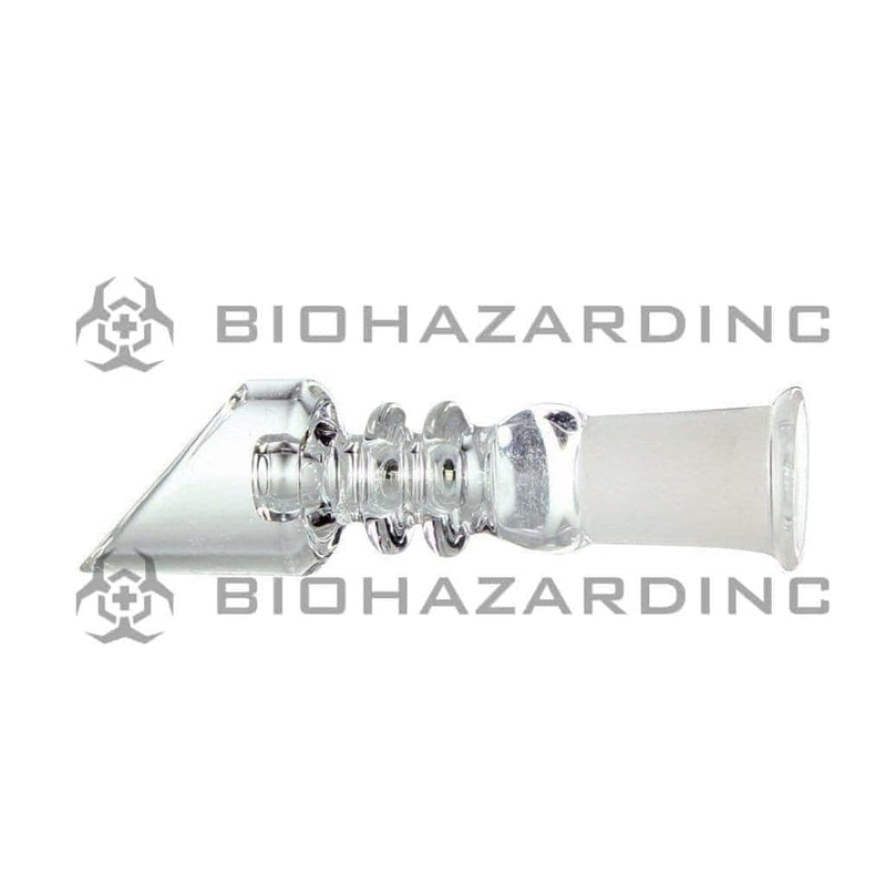 Biohazard Inc Quartz Nail Quartz Angle Cut Domeless Nail - 10mm Female