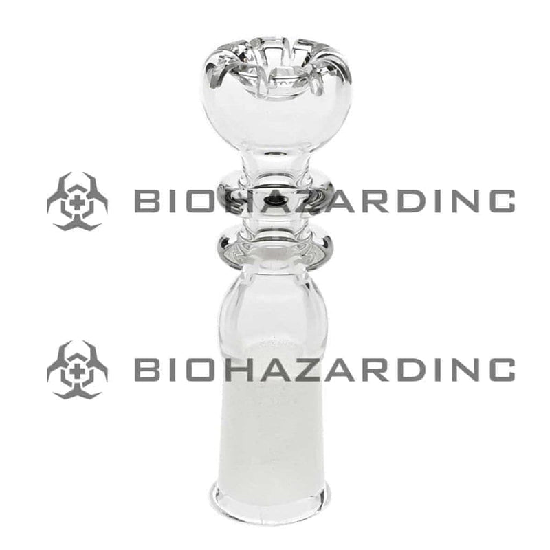 Biohazard Inc Quartz Nail Quartz Showerhead Domeless Nail - 10mm Female