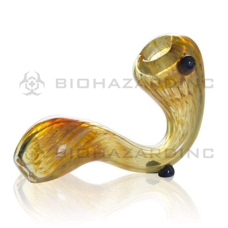 Biohazard Inc Sherlock Hand Pipe 4" Queen Bee Sherlock