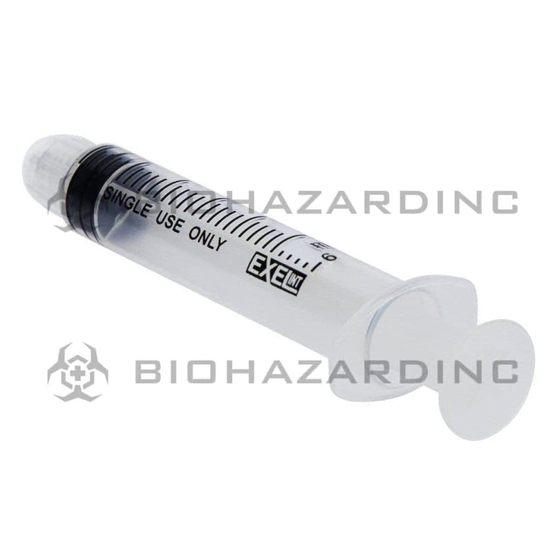 Biohazard Inc Syringe Luer Lock Dab Applicator Syringes 5ml - 1ml Increments - 100 Count