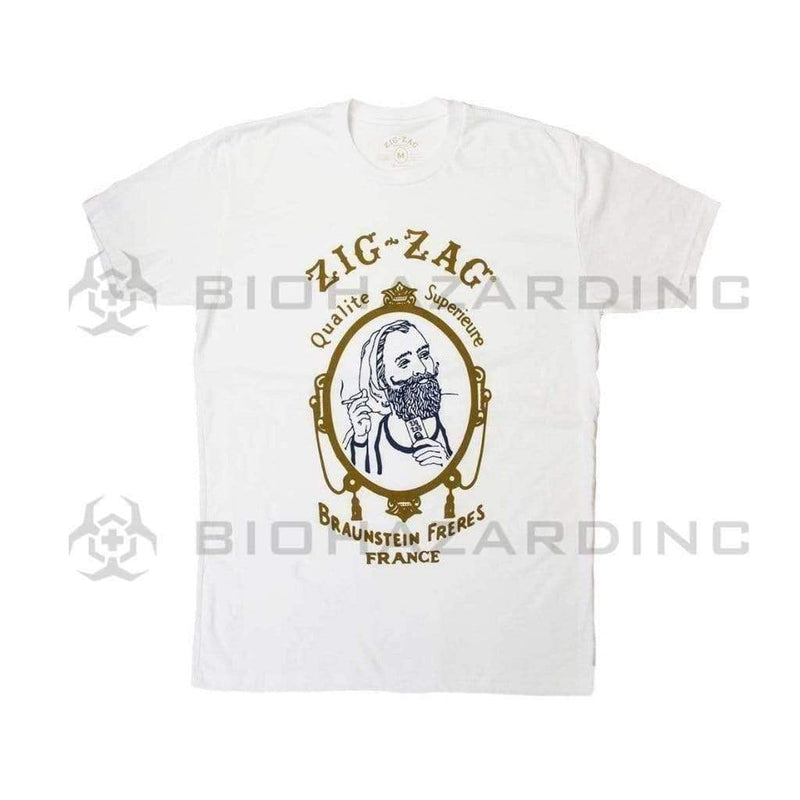 Biohazard Inc T-shirt Zig Zag Classic White T-Shirt - S