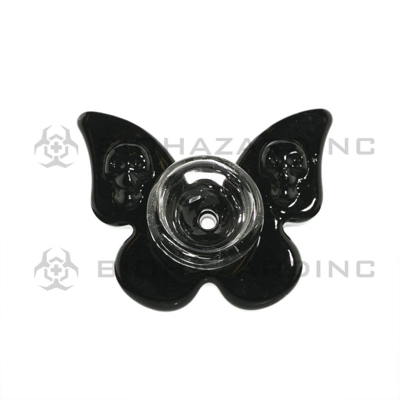 Biohazard Inc 14mm Bowl Black Butterfly Bowl 14mm