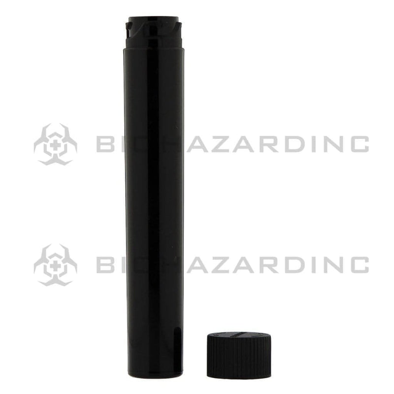 Biohazard Inc Storage Tube Black Child Resistant Cartridge Container - 105mm - 500 Count