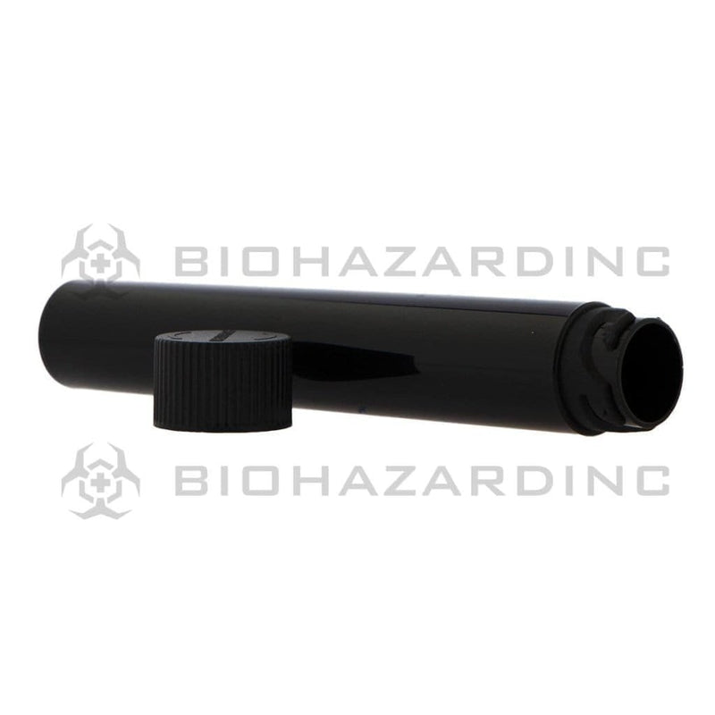 Biohazard Inc Storage Tube Black Child Resistant Cartridge Container - 105mm - 500 Count