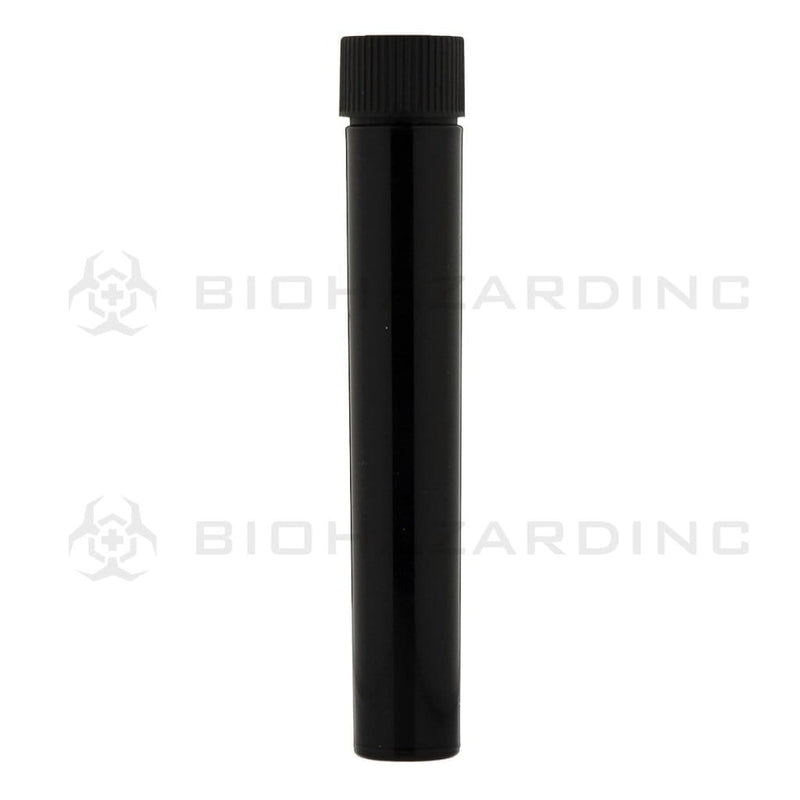 Biohazard Inc Storage Tube Black Child Resistant Cartridge Container - 105mm - 500 Count