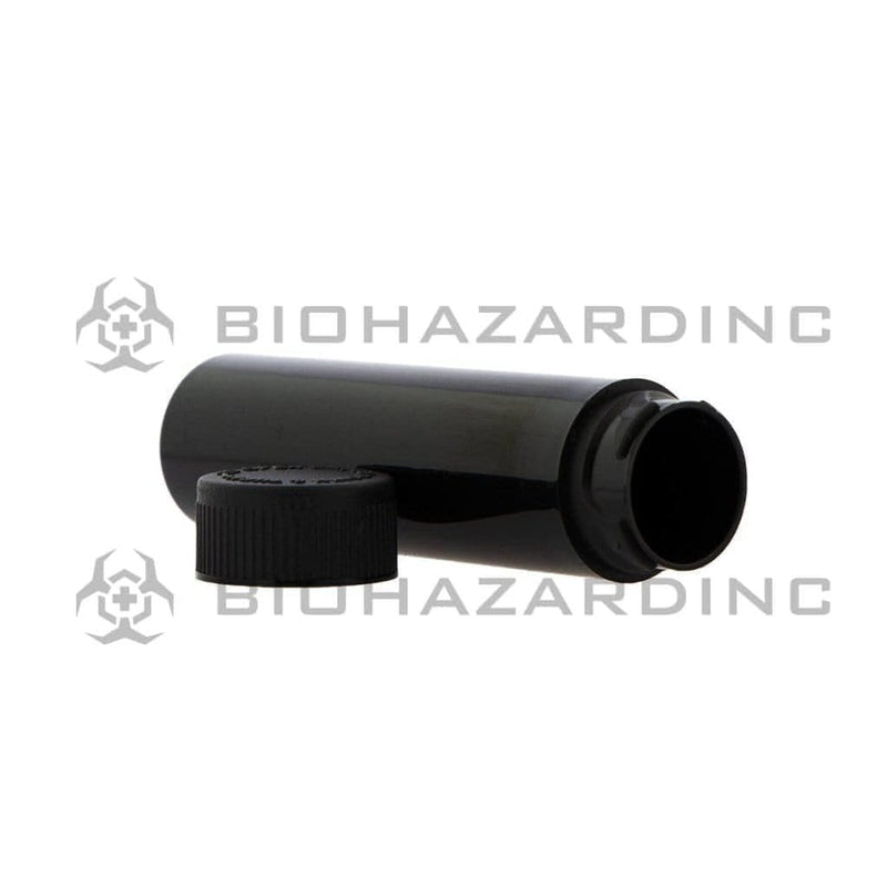 Biohazard Inc Storage Tube Black Child Resistant Cartridge Container - 78mm - 600 Count