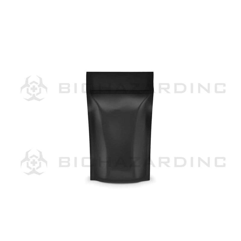 Biohazard Inc Mylar Bag Black Mylar Bags 3.62in x 5in - 3.5g - 1,000 Count (Tamper Evident)