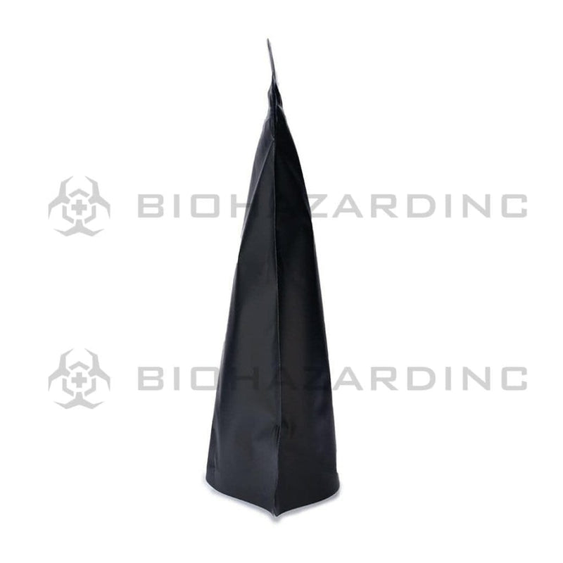 Biohazard Inc Mylar Bag Black Mylar Bags 6in x 9.25in - 28g - 1,000 Count (Child Resistant & Tamper Evident)